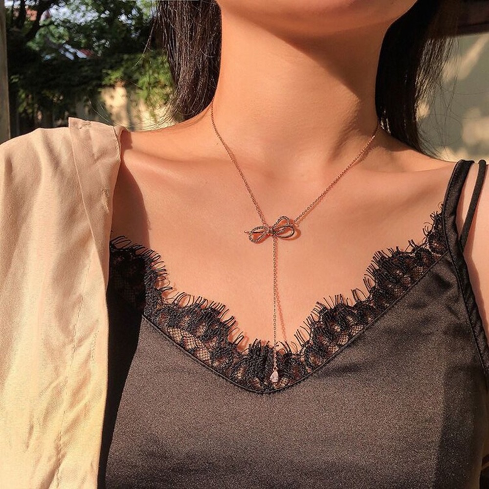 14K Rose Gold Plating Choker